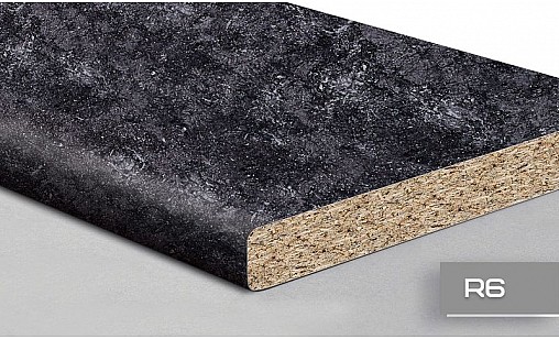 Стільниця LUXEFORM W311 Графіт 2U R6 4200х600х28 мм