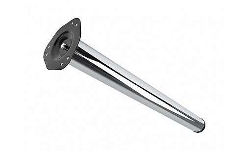 Опора H-710мм d-60мм Хром ДС СтандартЛайн