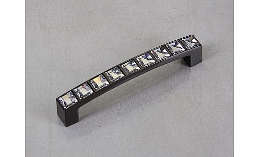 Ручка 45 чорний хром /96