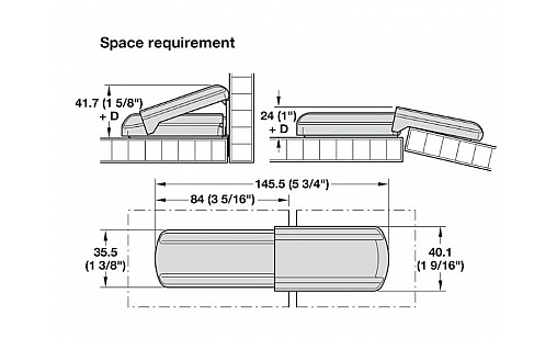 Заглушка LAPIS, вигин 0, пластик, хром Hafele 329.08.280