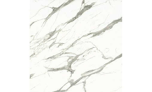 Фасад МДФ AGT с профиль-ручкой VR-3 6007 Калакатта Белый Глянец (Белый PE) 18 мм - 1220 Wood