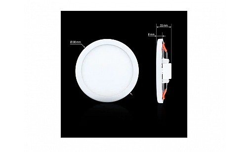 Светильник 6W круглый 220В CL-R6 врезной светодиодный Biom