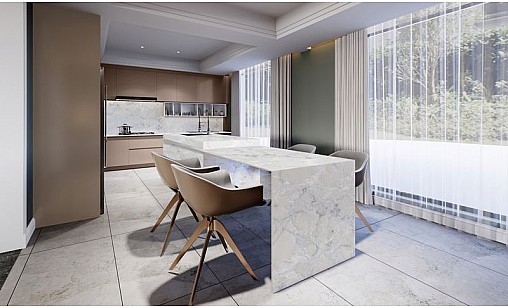 Компакт-плита LUXEFORM S353 Мармор Лаура / белое ядро 2097х1300х12 мм Компакт-плита LUXEFORM S353 Мармор Лаура / белое ядро 2097х1300х12 мм