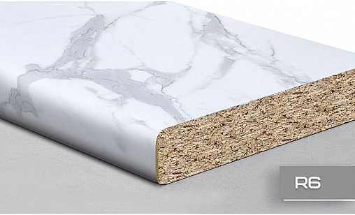 Стільниця LUXEFORM S946 Статуаріо 2U R6 4200х600х38 мм