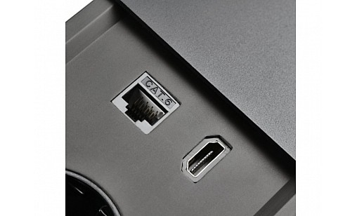 Блок розеток 2 шт PRESTINO SCHUKO USB А С QC RJ45, HDMI AE-PB2SPRES-20 GTV