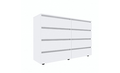 Комод STEVE 1400*400*909 Білий Німфея Альба