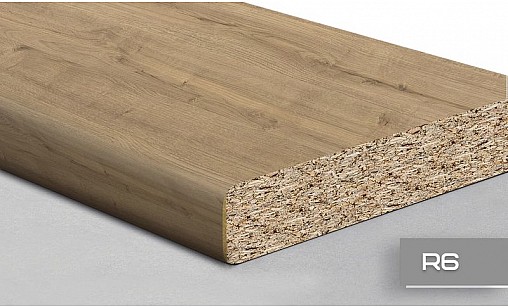 Стільниця LUXEFORM L151 Дуб Манчестер 1U R6 4200х700х38 мм