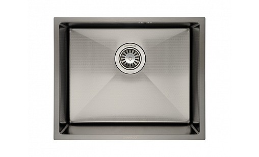Мийка нержавіюча GRANADO Under top MAX STEEL S201 black honeycomb
