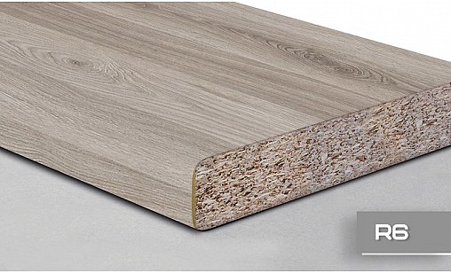 Стільниця LUXEFORM SP801 Дуб Скельний 1U R6 3050х600х38 мм