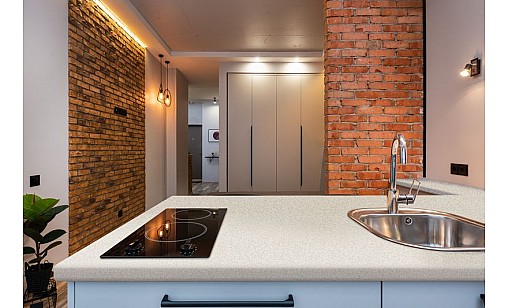 Стільниця LUXEFORM S501 Камiнь Грiджио Бежевий 1U R6 4200х1000х28 мм вологост.