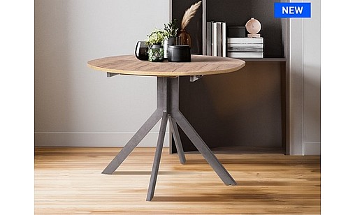 Стіл ARGON LOFT WHITE (18) 1100/1420*900 Бетонний камінь Стіл ARGON LOFT WHITE (18) 1100/1420*900 Бетонний камінь