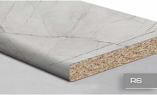 Стільниця LUXEFORM W147 Мармур Мілтон 1U R6 4200х1200х28 мм