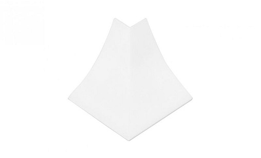 Угол на плинтус наружный 90° Белый 600 LUXEFORM (SLIM)