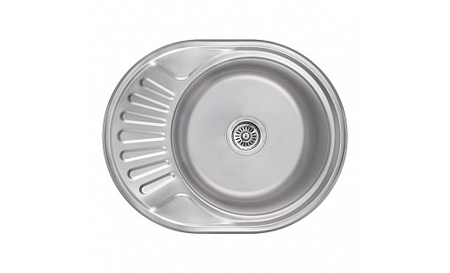 Мойка нержавеющая LIDZ 5745 Satin 0,8*180 мм