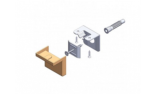Кут регульований L груша (M-001211)