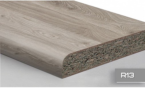 Стільниця LUXEFORM SP801 Дуб Скельний 1L R13 4200х700х38 мм вологост.