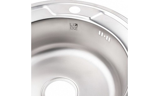 Мойка нержавеющая LIDZ 490-A Micro Decor 0,8*180 мм