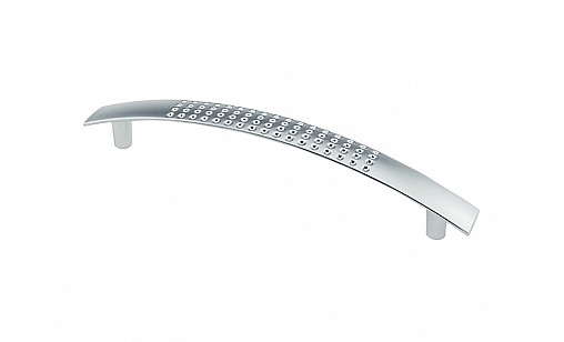 Ручка мебельная DN 87/128 G6 Хром Матовый (Алюминий) ДС СтандартЛайн