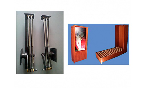 Механизм шкаф-кровати верт (2-сп) МТ-051/2 нагрузка 2000N