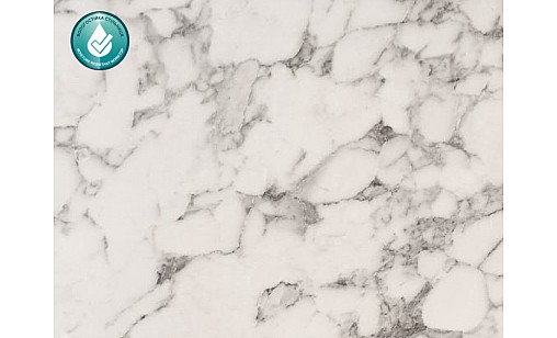 Столешница 1063 SQ 6К Мрамор Бьянко Белло 4100х600х38мм влагостойкаяSWISS KRONO