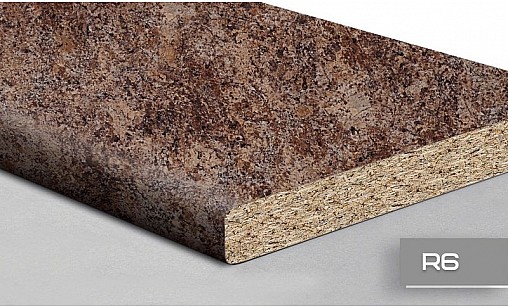 Стільниця LUXEFORM S056 Гранiт Золотий 2U R6 3050х1000х28 мм