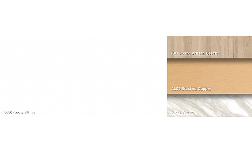 Столешница KronoSpan 8685 RS Белый Снег 1U R3,3 4100х600х38 мм влагост. Столешница KronoSpan 8685 RS Белый Снег 1U R3,3 4100х600х38 мм влагост.