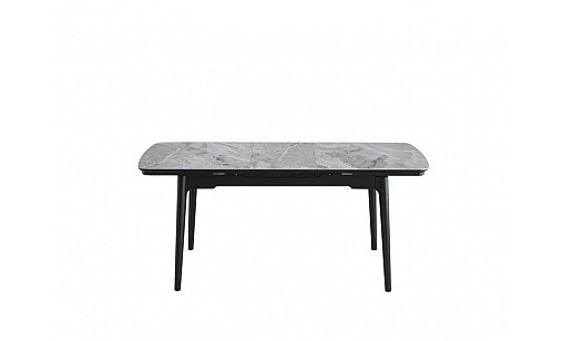 Стіл обідній Askold 950(1200)*700*760 Italy grey Glossy