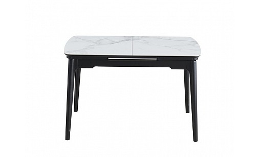 Стол обеденный Askold 1200(1600)*800*760 BL White Glossy