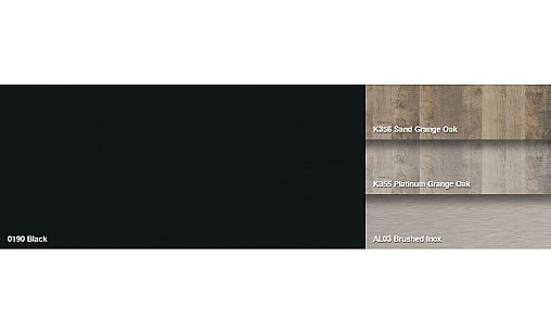 ДСП KronoSpan 0190 PD Чорний 2800х2070х18 мм