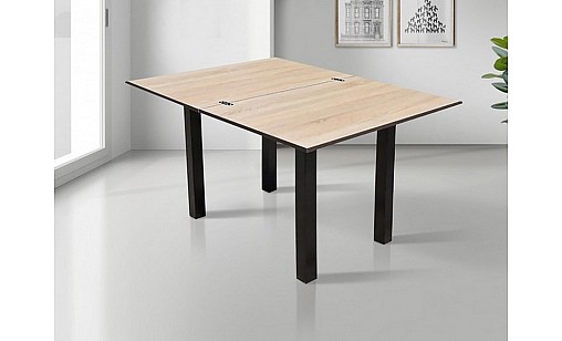 Стол обеденный JR 600(1200)*900*750 венге/Дуб сонома