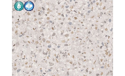 Столешница SWISS KRONO 1104 SM Тераццо Кассата 1U R3 4100х600х38 мм влагост. антибакт.