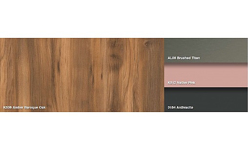 ДСП KronoSpan K536 RW Дуб Барокко Янтарный 2800х2070х18 мм ДСП KronoSpan K536 RW Дуб Барокко Янтарный 2800х2070х18 мм