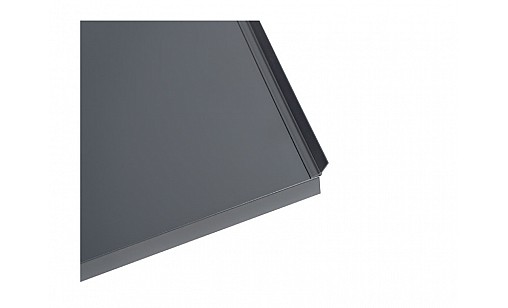 Поддон аллюминиевый L=1000мм Volpato (Италия) графит