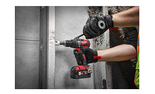 Дрель-шуруповерт с ударом аккумуляторный MILWAUKEE, M18 BLPD2-0X, 82Нм