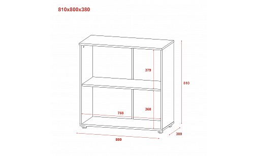 Комод ASTI-3 Білий