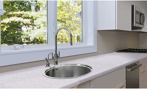 Стільниця LUXEFORM WS2006 Білий Кристал 2U R6 3050х600х38 мм вологост.