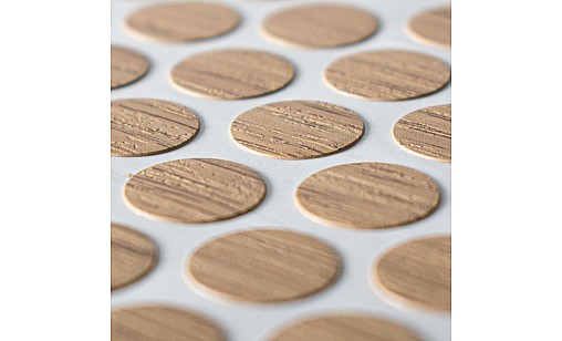 Заглушка на конфірмат самоклеюча дуб крафт золотий 5527