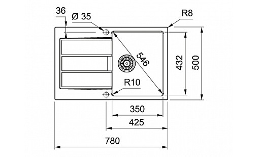 Мойка Franke 143.0621.190 S2D 611-78 черный Мойка Franke 143.0621.190 S2D 611-78 черный