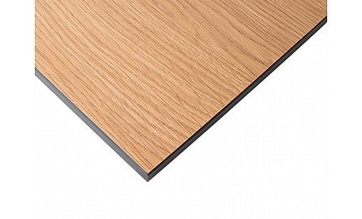 Компакт-плита FunderMax 0048 FH Cognac Oak / черное ядро 4100х640х12 мм