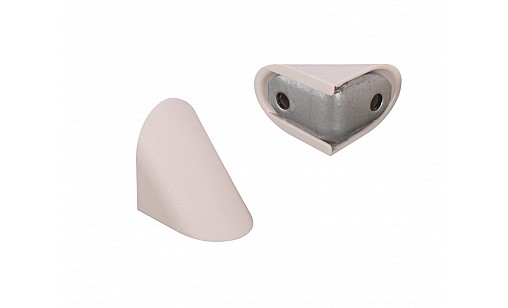 Уголок металлический одинарный с накладкой кашемир ДС NEW