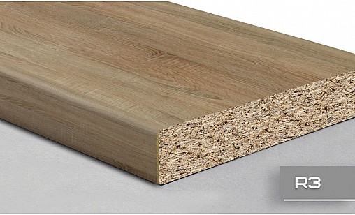 Стільниця LUXEFORM L940 Дуб Сонома 2U R3 3050х600х38 мм