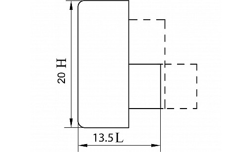 Набор зеркалодержателей 4026 малый Хром Набор зеркалодержателей 4026 малый Хром