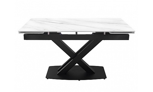 Стіл обідній Robert 1400( 300 300)*800*760 Snow white Matt