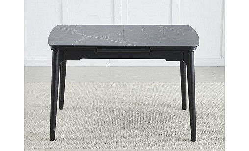 Стол обеденный Askold 1100(1400)*750*760 Shks Black Matt Стол обеденный Askold 1100(1400)*750*760 Shks Black Matt