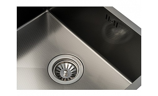 Мийка нержавіюча GRANADO Under top MAX STEEL S201 black honeycomb Мийка нержавіюча GRANADO Under top MAX STEEL S201 black honeycomb