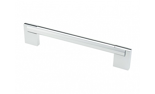 Ручка  D-450/192 G2/G6 Хром / Хром Матовый (Алюминий) ДС ОптимаЛайн