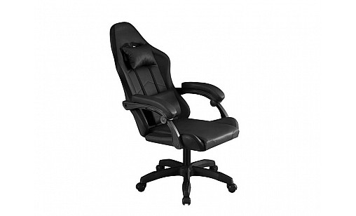 Крісло геймерське TRITON чорне з LED-підсвіткою