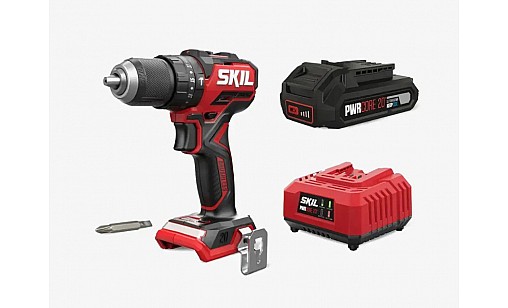 Дриль-шуруповерт акумуляторний безщітковий ударний, SKIL 3075 CA Compact   енергокомплект 3136 АА 11070100403