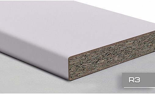 Стільниця LUXEFORM L016 Платиновий Білий 2U R3 3050х900х38 мм вологост.