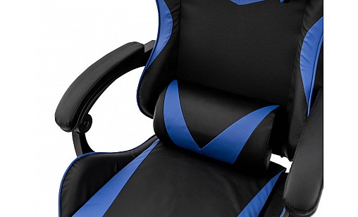 Крісло геймерське SLIM чорне/синє Крісло геймерське SLIM чорне/синє
